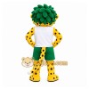 Yellow Cheetah Mascot Costume for Sports Events Yellow Cheetah Mascot Costume for Sports Events