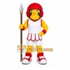 Yellow Roman Soldier Mascot Costume for Sports Events Yellow Roman Soldier Mascot Costume for Sports Events