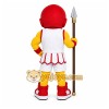 Yellow Roman Soldier Mascot Costume for Sports Events Yellow Roman Soldier Mascot Costume for Sports Events
