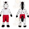 White Horse Mascot Costume for Sports Events