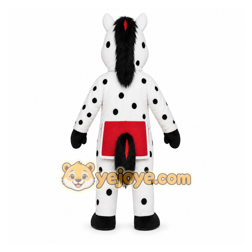 White Horse Mascot Costume for Sports Events White Horse Mascot Costume for Sports Events
