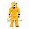 Yellow Tiger Mascot Costume for Sports Events