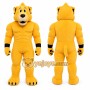 Yellow Tiger Mascot Costume for Sports Events