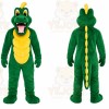 Green Alligator Mascot Costume for Events and Promotions