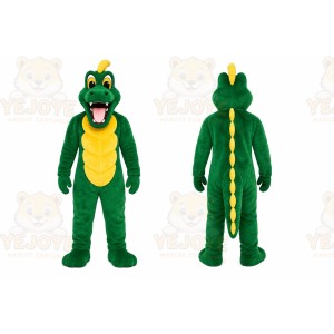 Green Alligator Mascot Costume for Events and Promotions