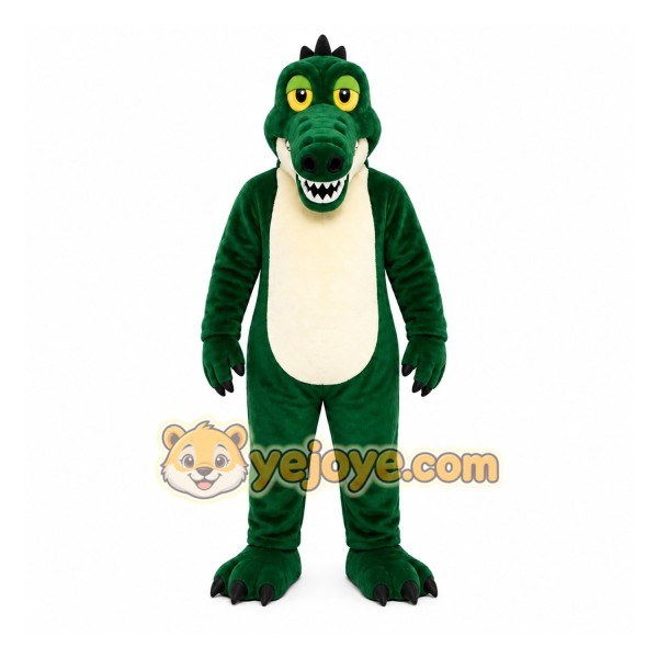Green Crocodile Mascot Costume for Events and Promotions Green Crocodile Mascot Costume for Events and Promotions