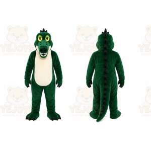 Green Crocodile Mascot Costume for Events and Promotions