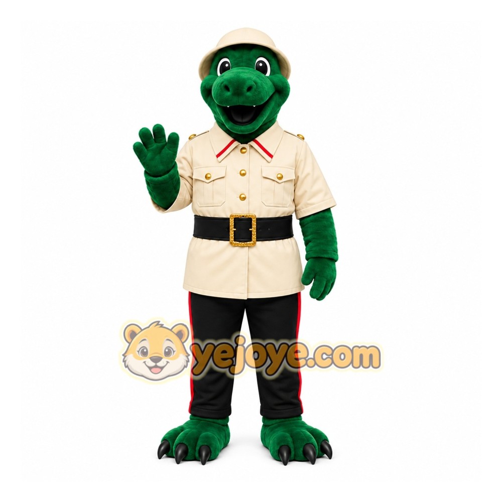 Green Lizard Mascot Costume for Events and Promotions Green Lizard Mascot Costume for Events and Promotions