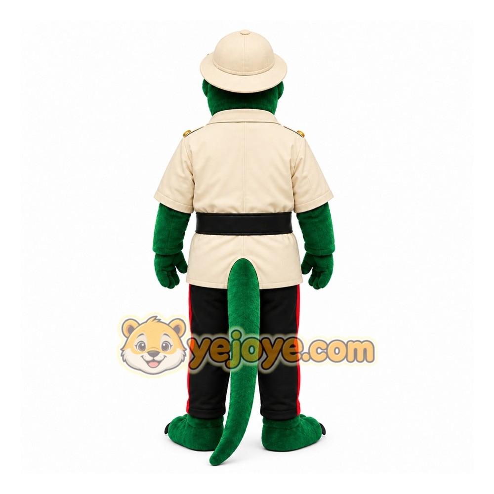 Green Lizard Mascot Costume for Events and Promotions Green Lizard Mascot Costume for Events and Promotions