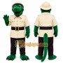 Green Lizard Mascot Costume for Events and Promotions