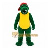 Green Lizard In Safari Outfit Mascot Costume for Events and Promotions Green Lizard In Safari Outfit Mascot Costume for Events and Promotions