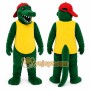 Green Lizard In Safari Outfit Mascot Costume for Events and Promotions