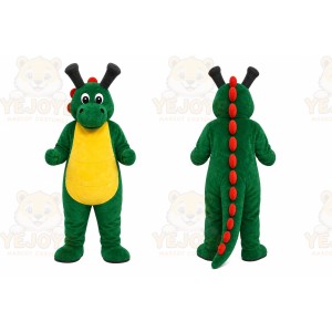 Green Crocodile Mascot Costume for Events and Promotions