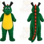 Green Crocodile Mascot Costume for Events and Promotions