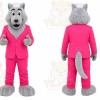 Green Wolf Mascot Costume for Children's Events