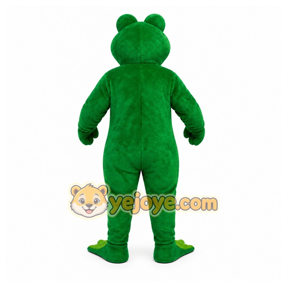 Green Frog Mascot Costume for Events and Promotions Green Frog Mascot Costume for Events and Promotions