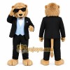 Tan Lion Mascot Costume for Events and Promotions Tan Lion Mascot Costume for Events and Promotions