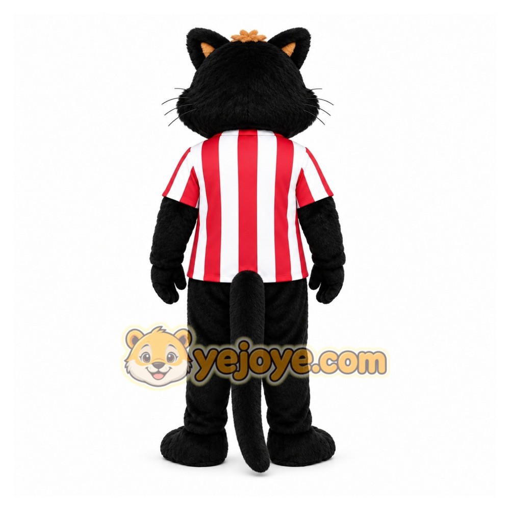 Black Cat Mascot Costume for Sports Events Black Cat Mascot Costume for Sports Events