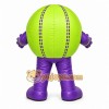 Green Tennis Ball Mascot Costume for Sports Events