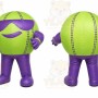 Green Tennis Ball Mascot Costume for Sports Events