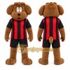 Brown Dog Mascot Costume for Sports Events Brown Dog Mascot Costume for Sports Events