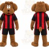 Brown Dog Mascot Costume for Sports Events