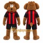 Brown Dog Mascot Costume for Sports Events