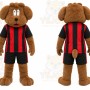 Brown Dog Mascot Costume for Sports Events