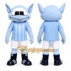 Blue Alien Mascot Costume for Sports Events Blue Alien Mascot Costume for Sports Events