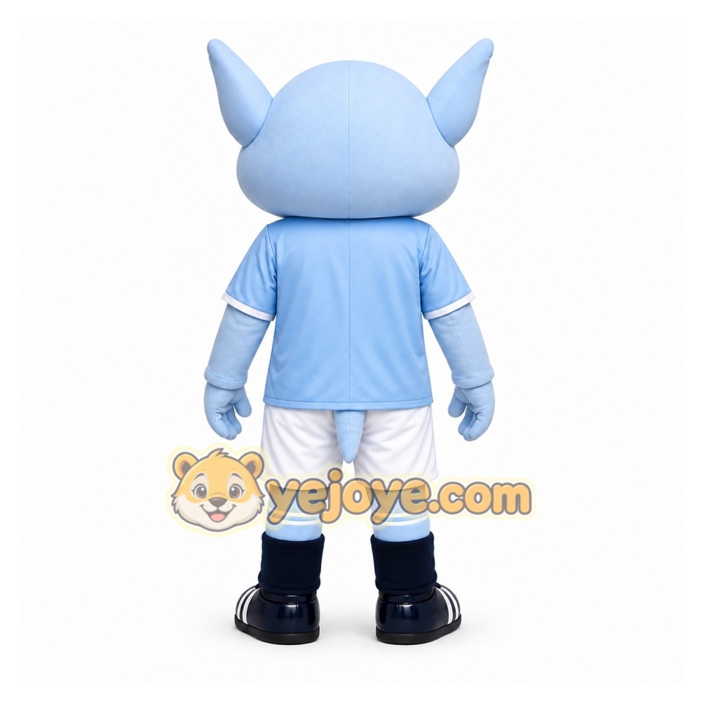 Blue Alien Mascot Costume for Sports Events Blue Alien Mascot Costume for Sports Events