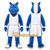 Blue Horse Mascot Costume for Sports Events Blue Horse Mascot Costume for Sports Events