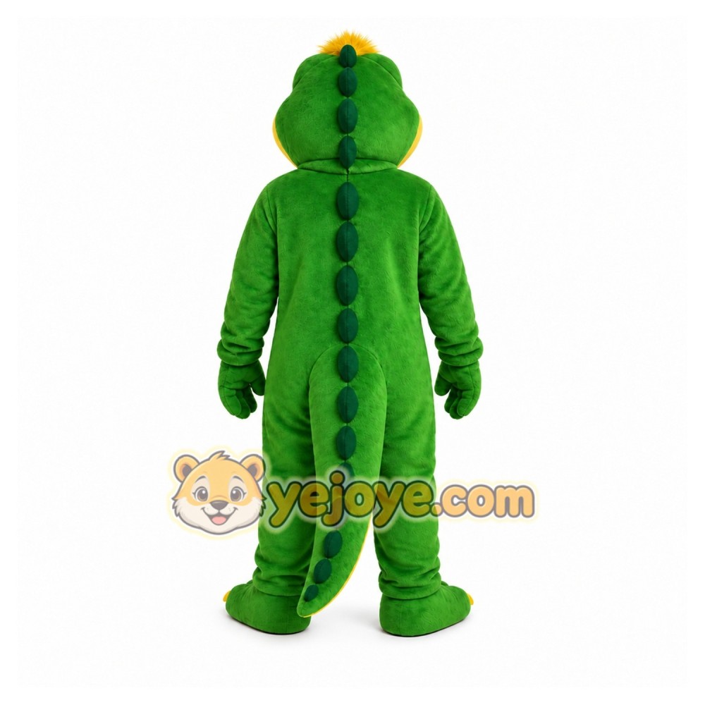 Green Alligator Mascot Costume for Children's Events Green Alligator Mascot Costume for Children's Events