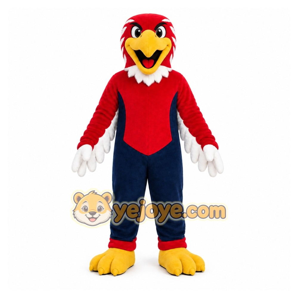 Red Parrot Mascot Costume for Sports Events Red Parrot Mascot Costume for Sports Events