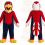 Red Parrot Mascot Costume for Sports Events