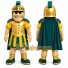 Gold Roman Soldier Mascot Costume for Sports Events Gold Roman Soldier Mascot Costume for Sports Events