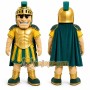 Gold Roman Soldier Mascot Costume for Sports Events