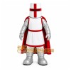 White Medieval Knight Mascot Costume for Events and Promotions White Medieval Knight Mascot Costume for Events and Promotions