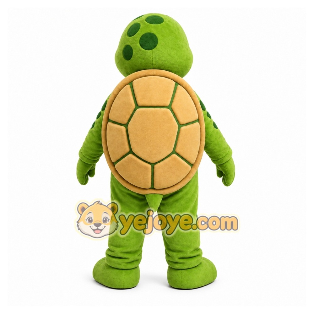 Green Turtle Mascot Costume for Children's Events Green Turtle Mascot Costume for Children's Events