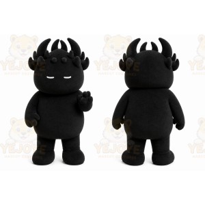 Black Monster Mascot Costume for Events and Promotions