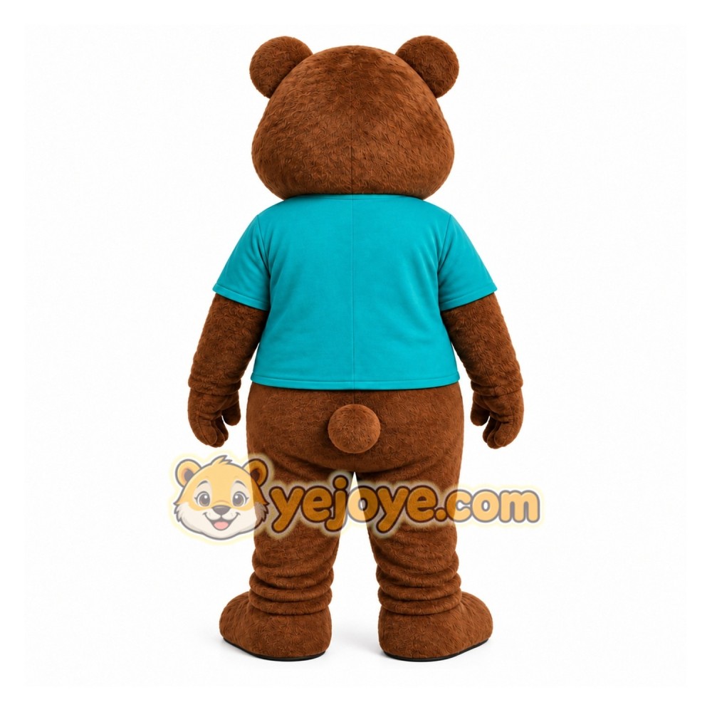 Brown Bear Mascot Costume for Children's Events Brown Bear Mascot Costume for Children's Events