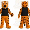 Orange Tiger Mascot Costume for School Events
