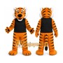 Orange Tiger Mascot Costume for School Events