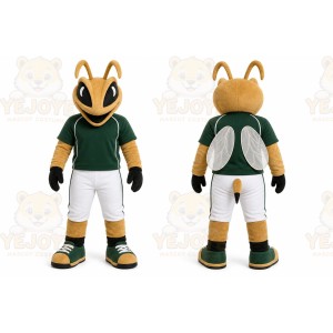 Green Insect Mascot Costume for Events and Promotions
