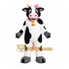 White Cow Mascot Costume for Restaurant Promotions White Cow Mascot Costume for Restaurant Promotions