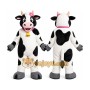 White Cow Mascot Costume for Restaurant Promotions