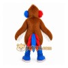 Brown Bird Mascot Costume for Children's Events Brown Bird Mascot Costume for Children's Events