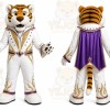 White Tiger Mascot Costume for Events and Promotions