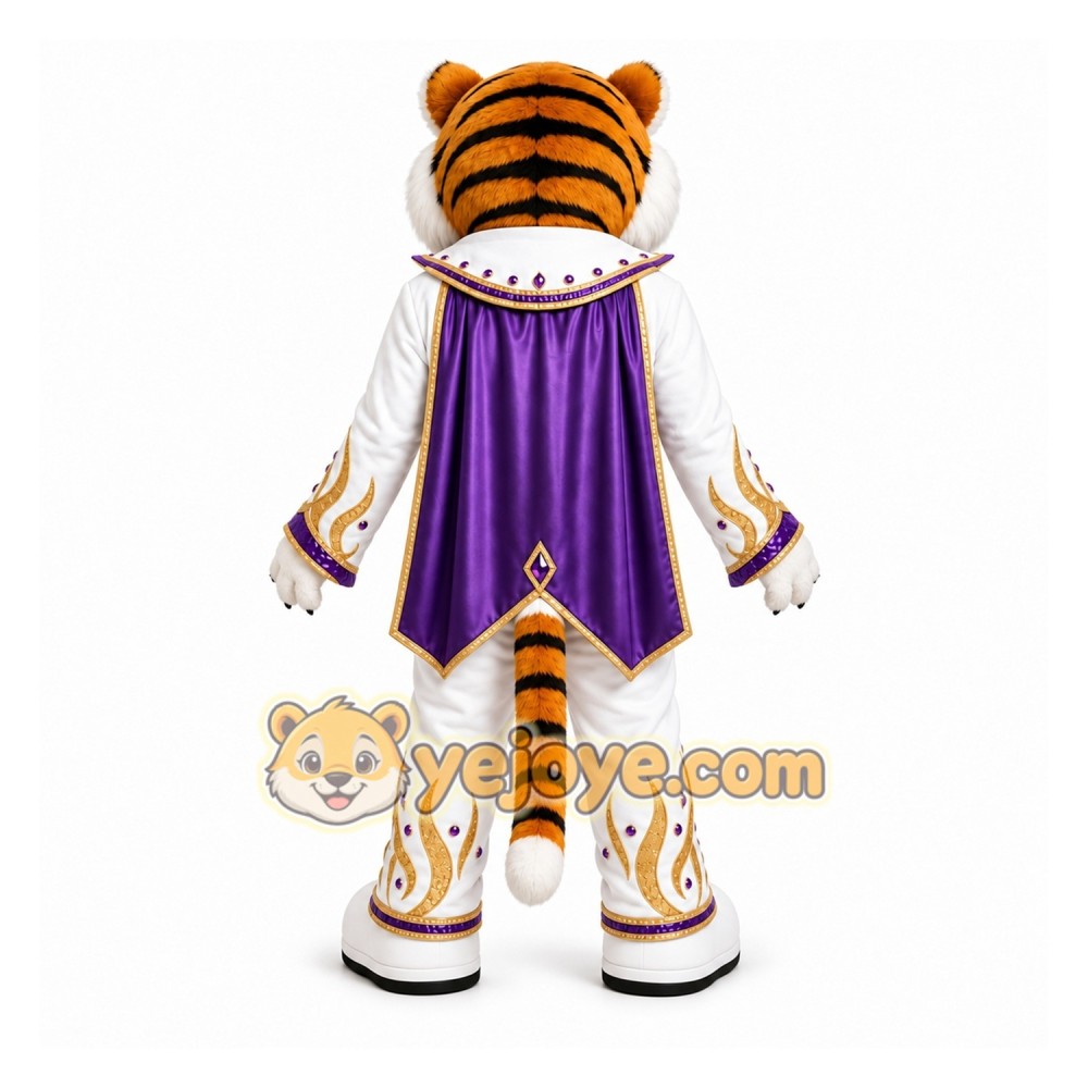 White Tiger Mascot Costume for Events and Promotions White Tiger Mascot Costume for Events and Promotions