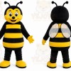 Yellow Bee Mascot Costume for Children's Events