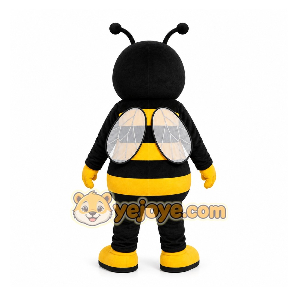 Yellow Bee Mascot Costume for Children's Events
